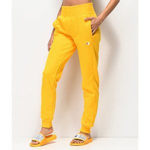 yellow champion sweatsuit